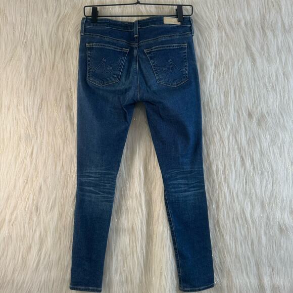 AG Adriano Goldschmied The Legging Ankle Jeans Super Skinny Distressed 26 - Picture 4 of 9
